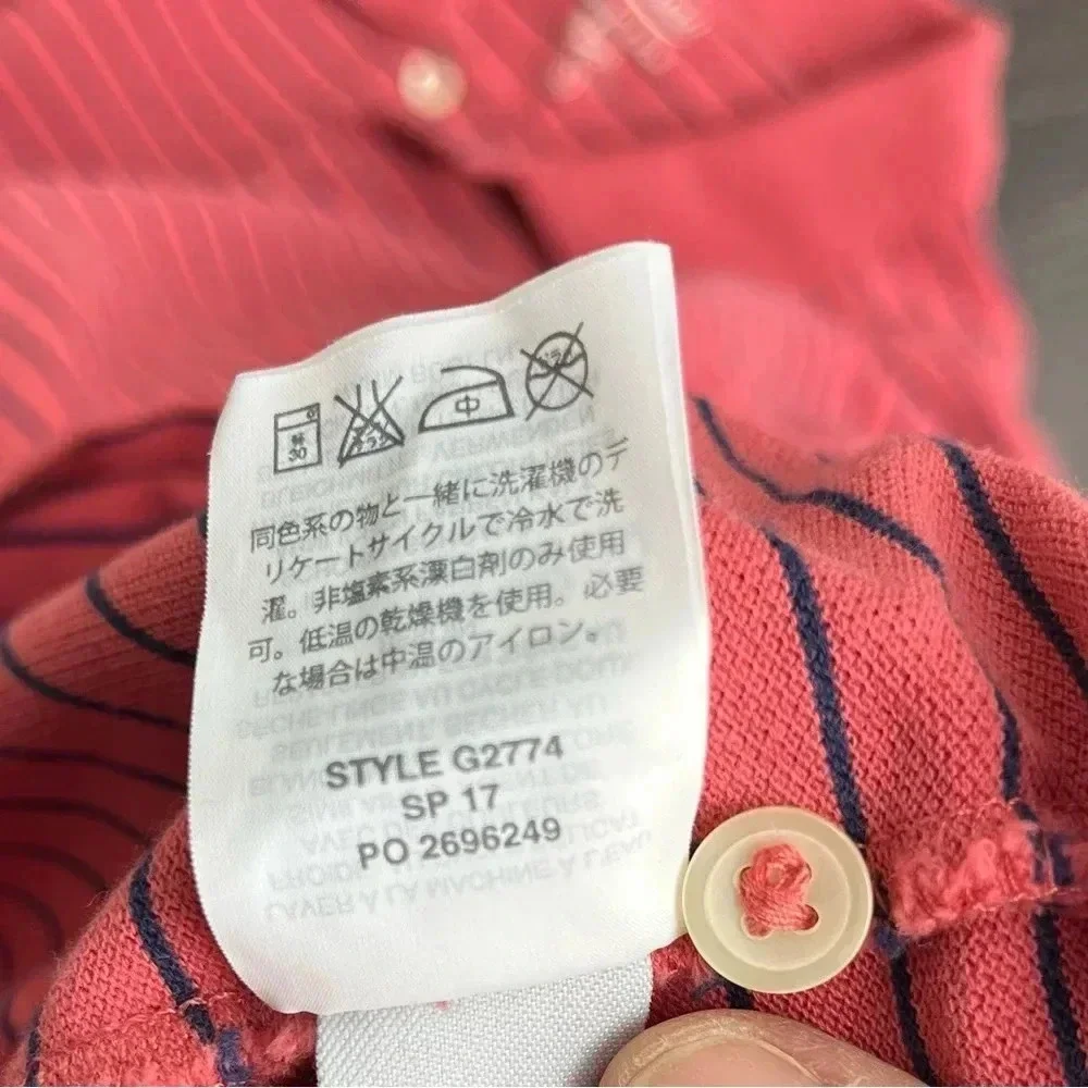 J.Crew Striped performance polo shirt